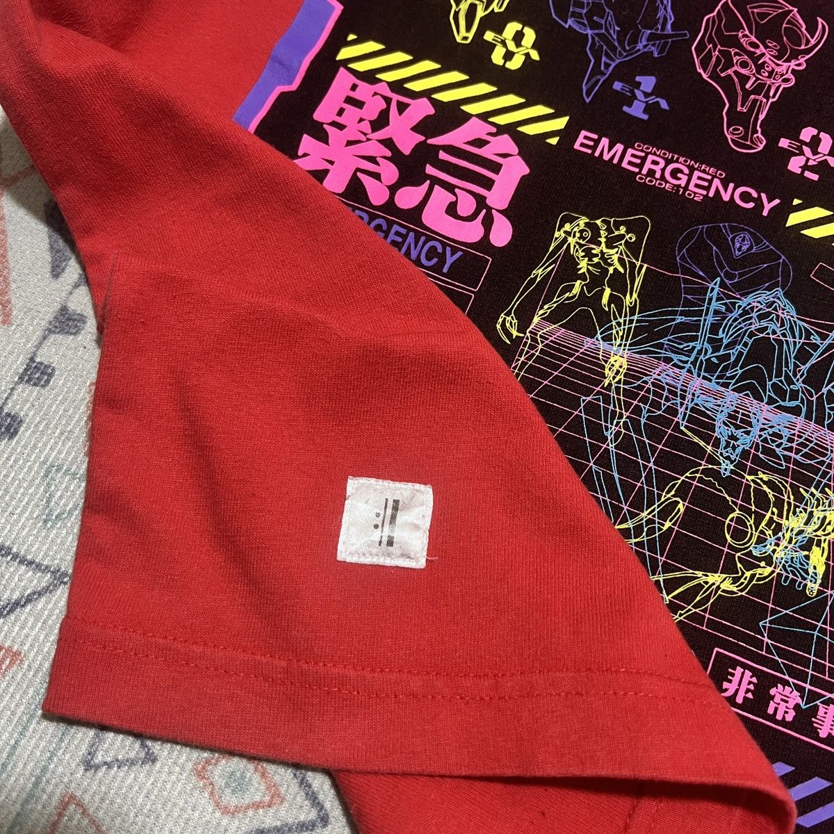 Anime Anime Evangelion Rare Space Ship Details design Size US S / EU 44-46 / 1 - 7 Thumbnail