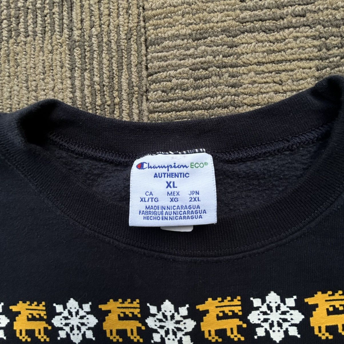 Champion West Virginia Mountaineers Christmas Champion Sweater Size US XL / EU 56 / 4 - 3 Thumbnail