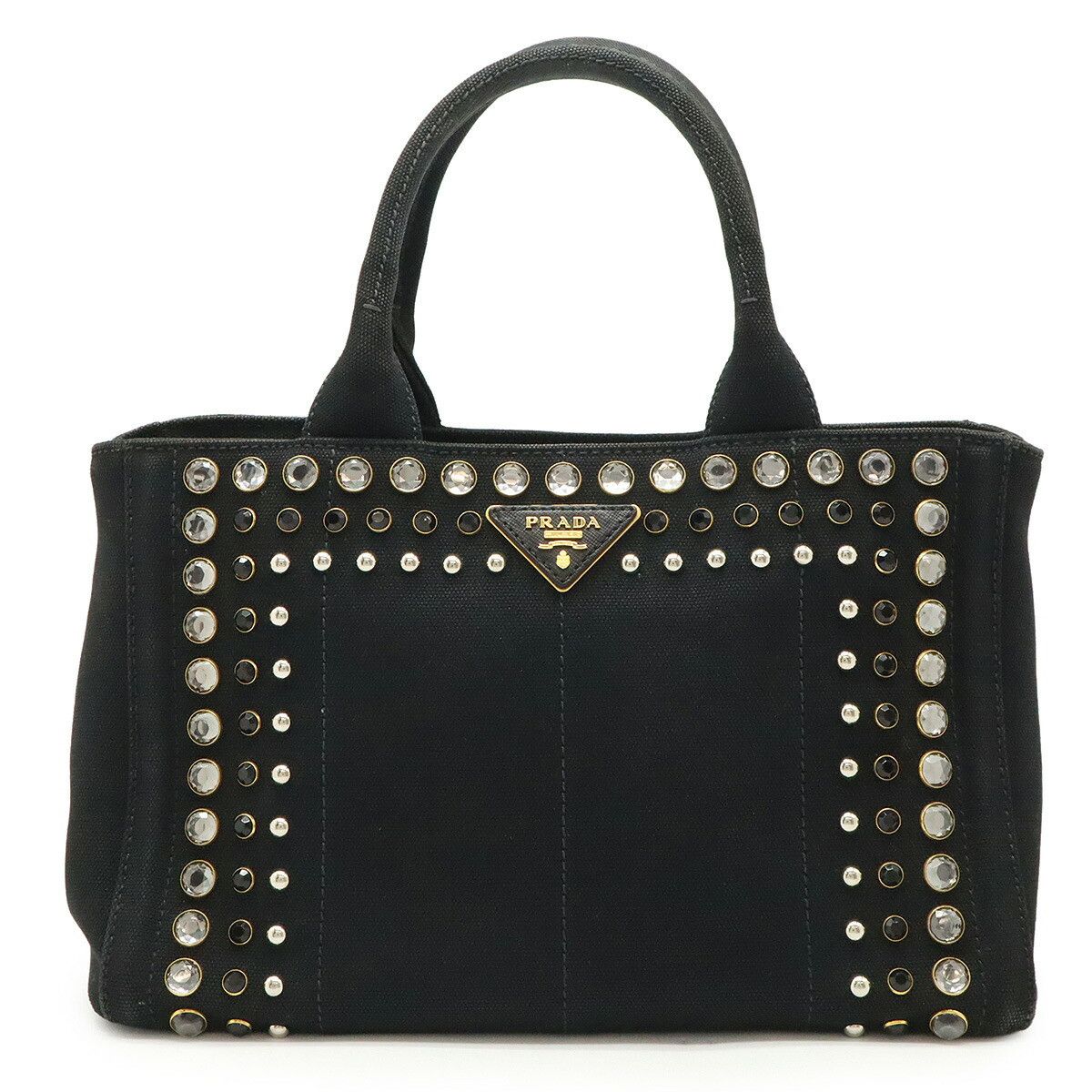 Prada Prada Prada CANAPA Canvas Tote Bag Canvas Tote Bag 1BG439 DUTY FREE for USA Size ONE SIZE - 1 Thumbnail