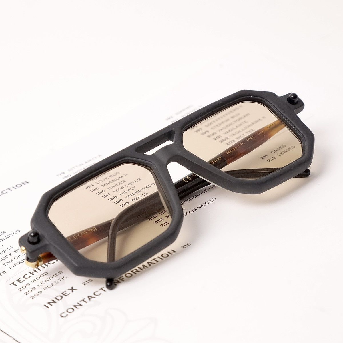 Kuboraum KUBORAUM P8 SUNGLASSES Size ONE SIZE - 8 Thumbnail