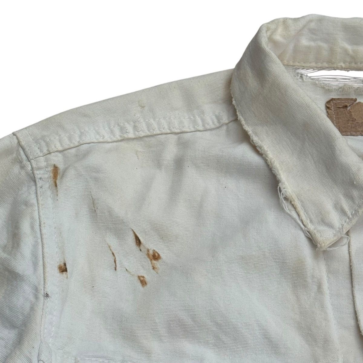 Levi's Vintage Ditressed Levis Denim Jacket Size US M / EU 48-50 / 2 - 9 Thumbnail