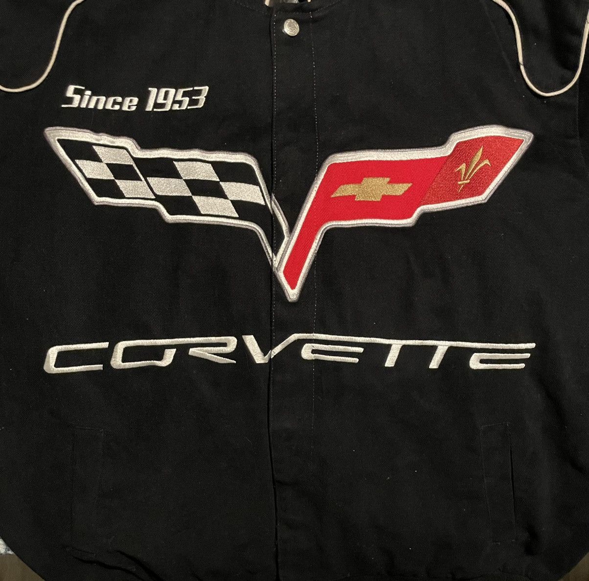 NASCAR × Vintage XX-Large Corvette Racing Jacket Size US XXL / EU 58 / 5 - 2 Thumbnail