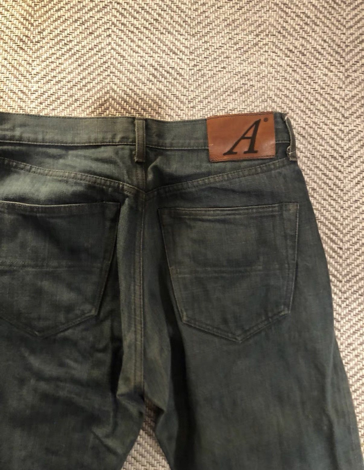 ANATOMICA Anatomica Paris Peacock Blue Jeans K24 Size US 32 / EU 48 - 3 Thumbnail