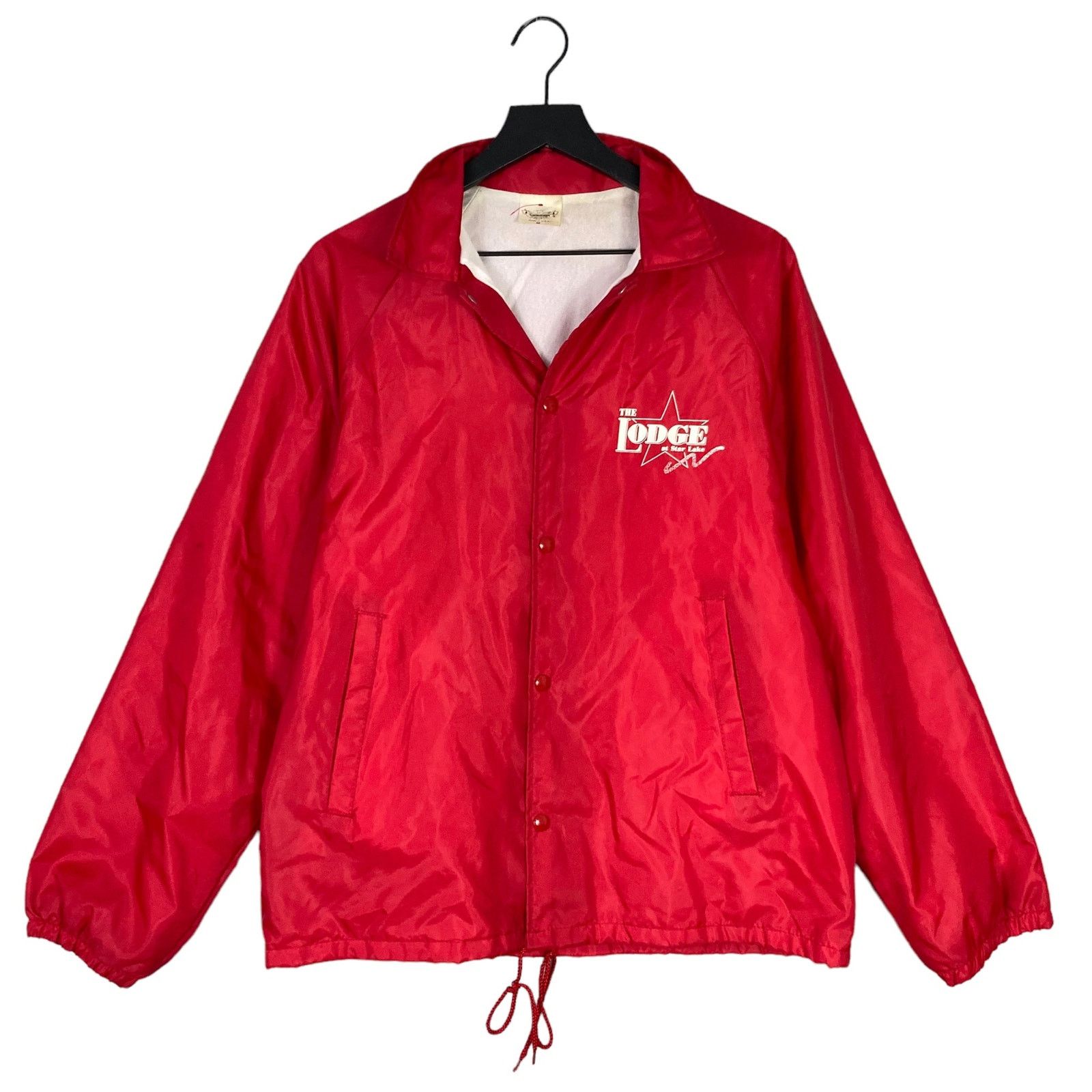 Auburn Sportswear The Lodge Star Lake Auburn Vintage Red Windbreaker Jacket M Size US M / EU 48-50 / 2 - 1 Thumbnail