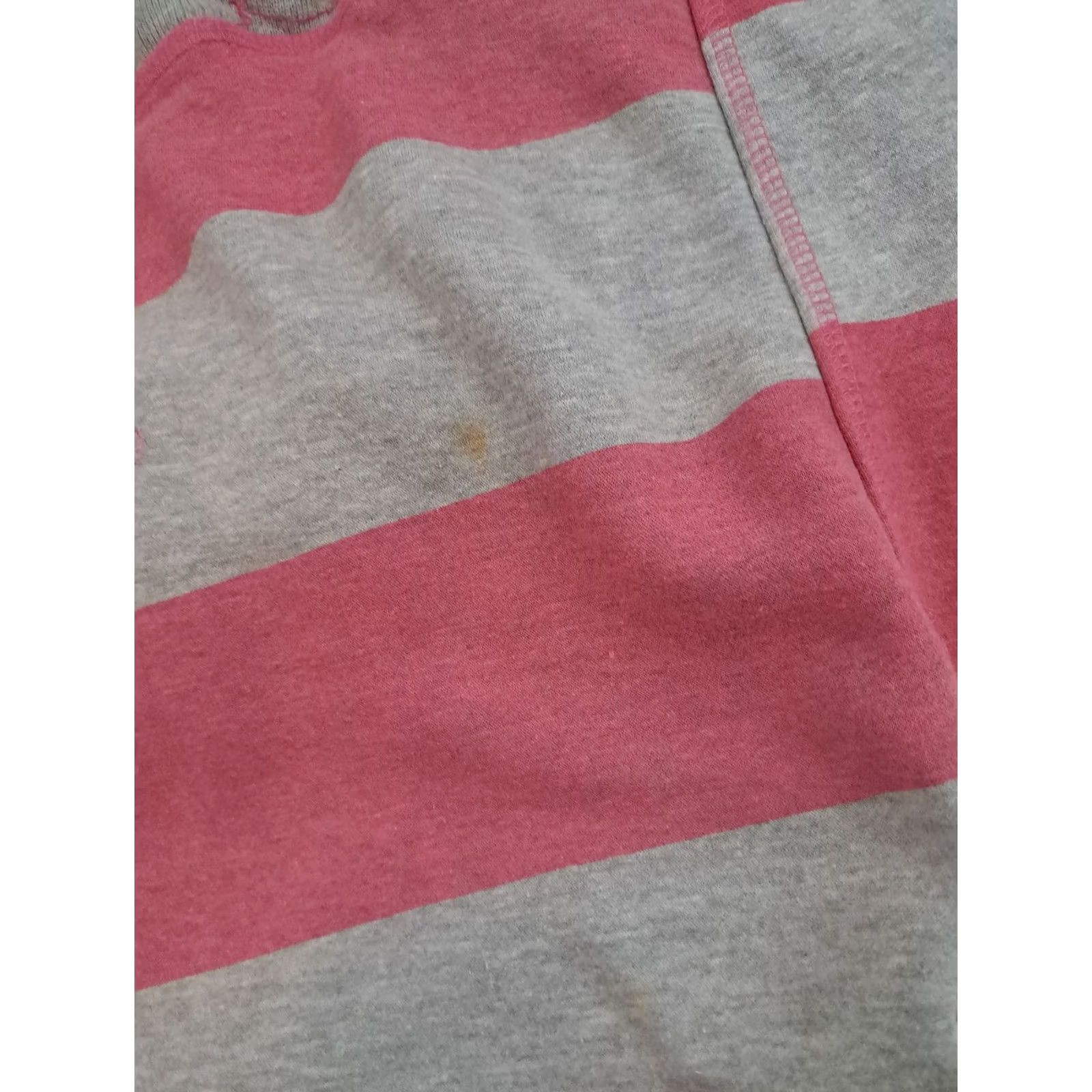 Vintage VINTAGE MV Sport Tote Bag Womens Large Alabaster Pink Cotton 15x15 Travel Drawstring Canvas Handle Size ONE SIZE - 4 Thumbnail