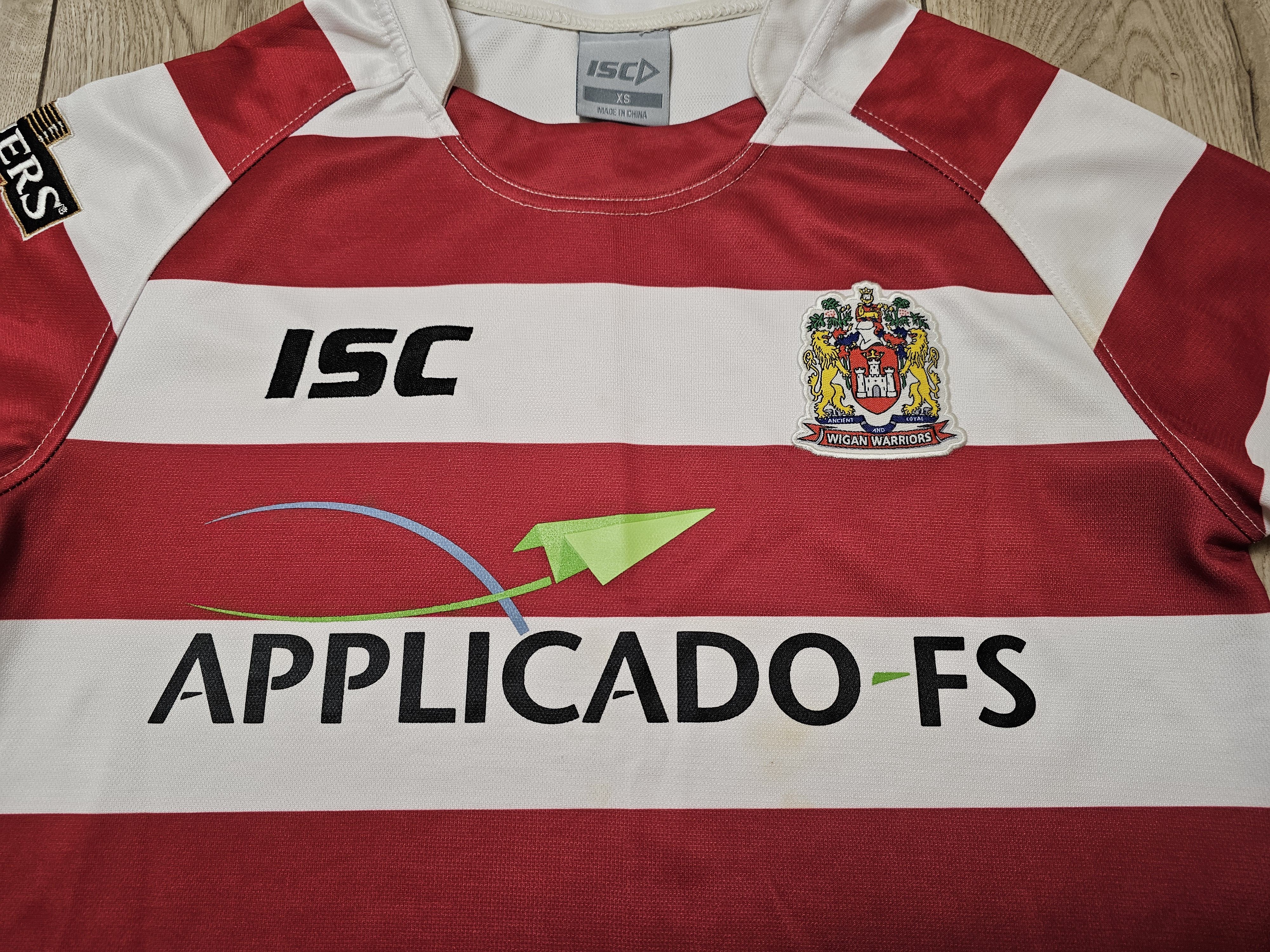 Other WIGAN WARRIORS VINTAGE JERSEY ENGLAND RUGBY JERSEY Size US XS / EU 42 / 0 - 3 Thumbnail