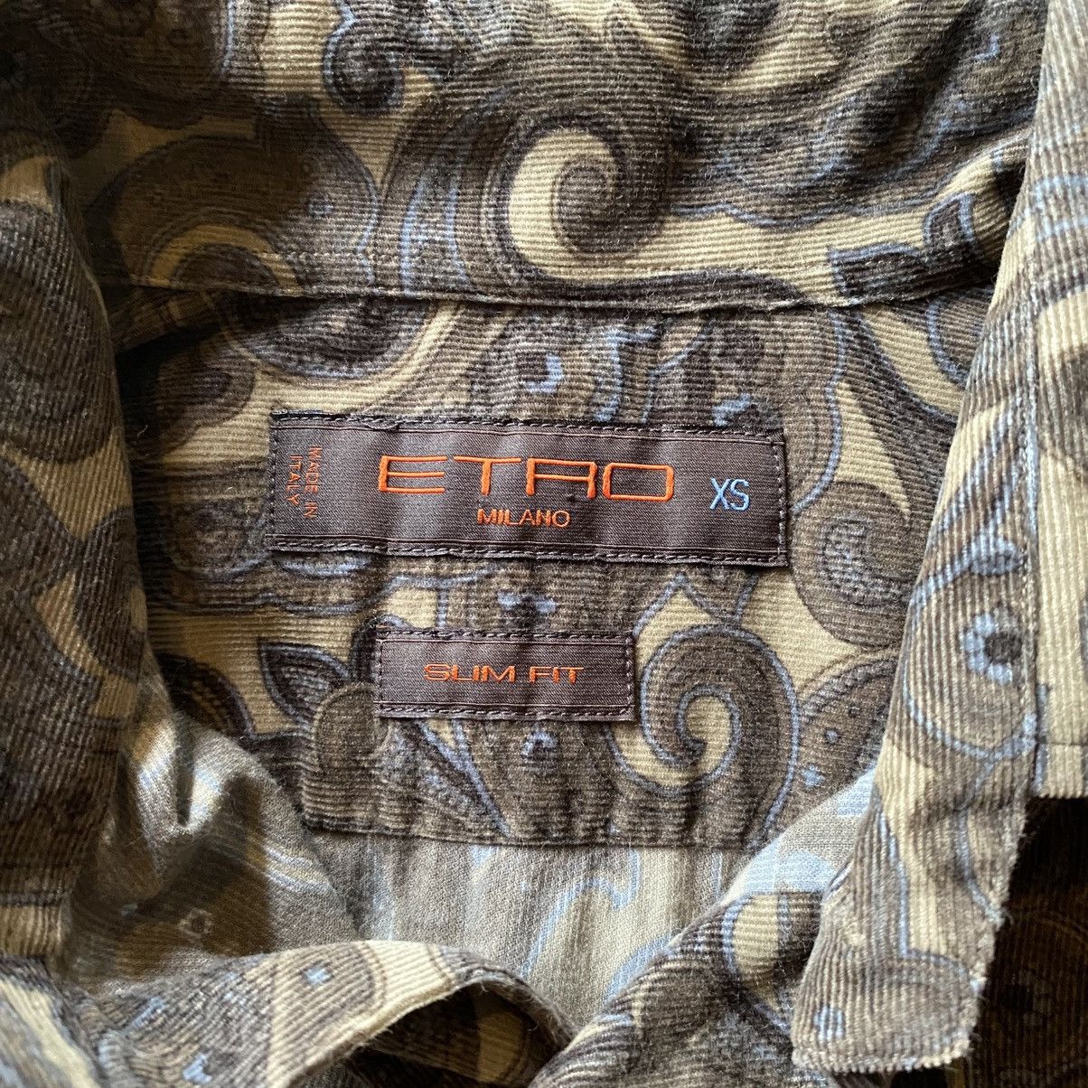 Etro Etro Vintage Paisley Shirt Size US XS / EU 42 / 0 - 14 Thumbnail