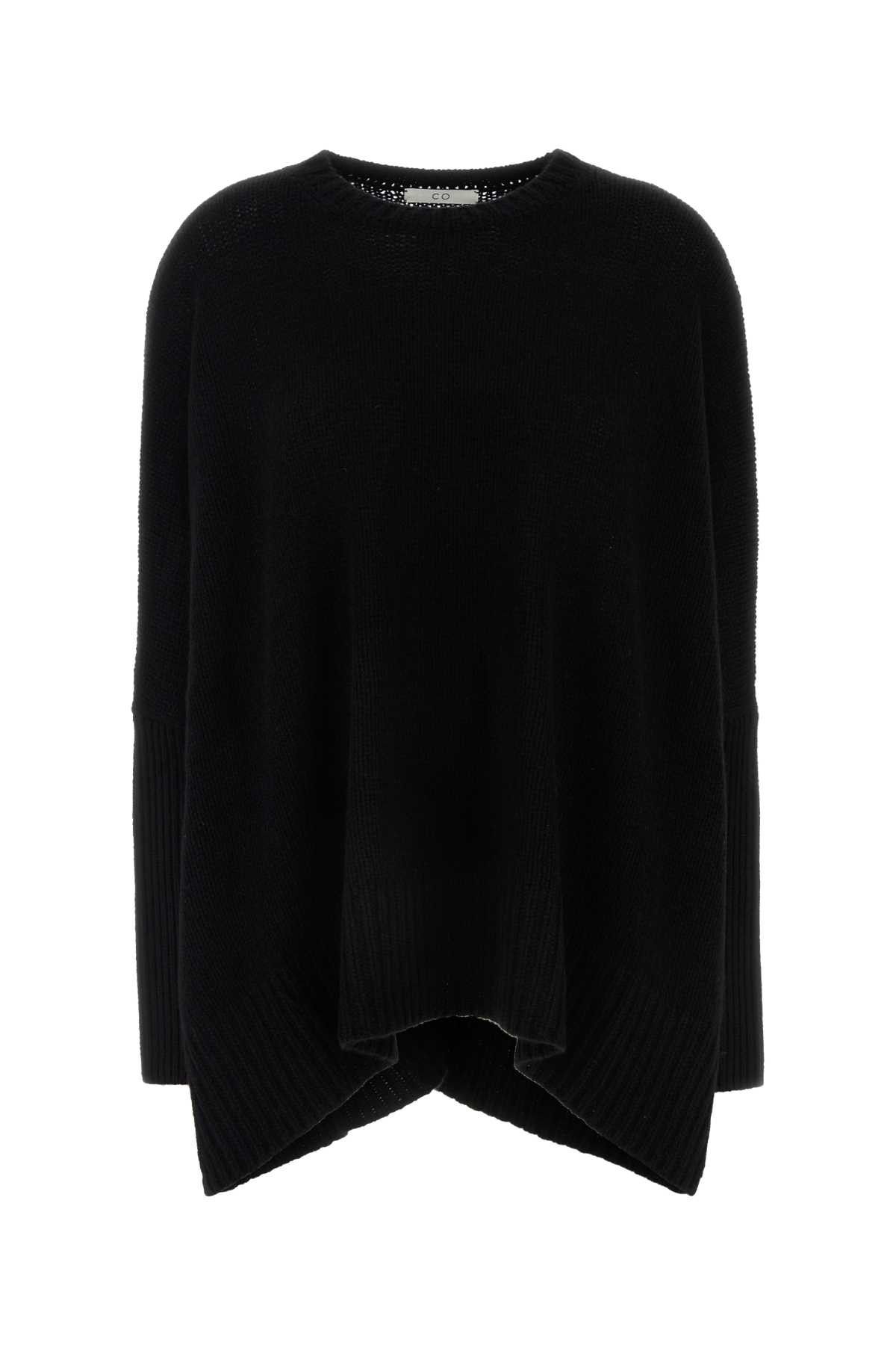 CO Black Cashmere Oversize Sweater Size S / US 4 / IT 40 - 1 Thumbnail