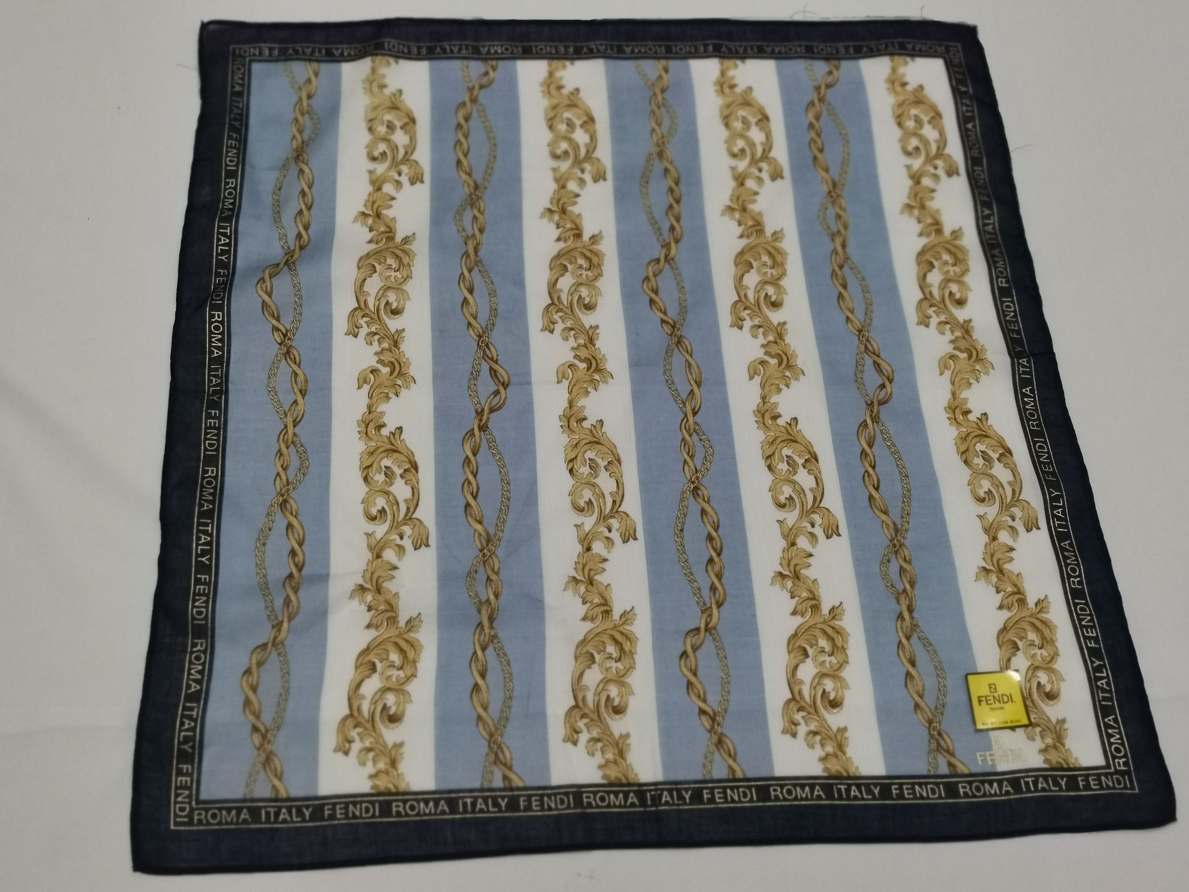Fendi FENDI HANDKERCHIEF/ BANDANA/ SCARF Size ONE SIZE - 2 Thumbnail