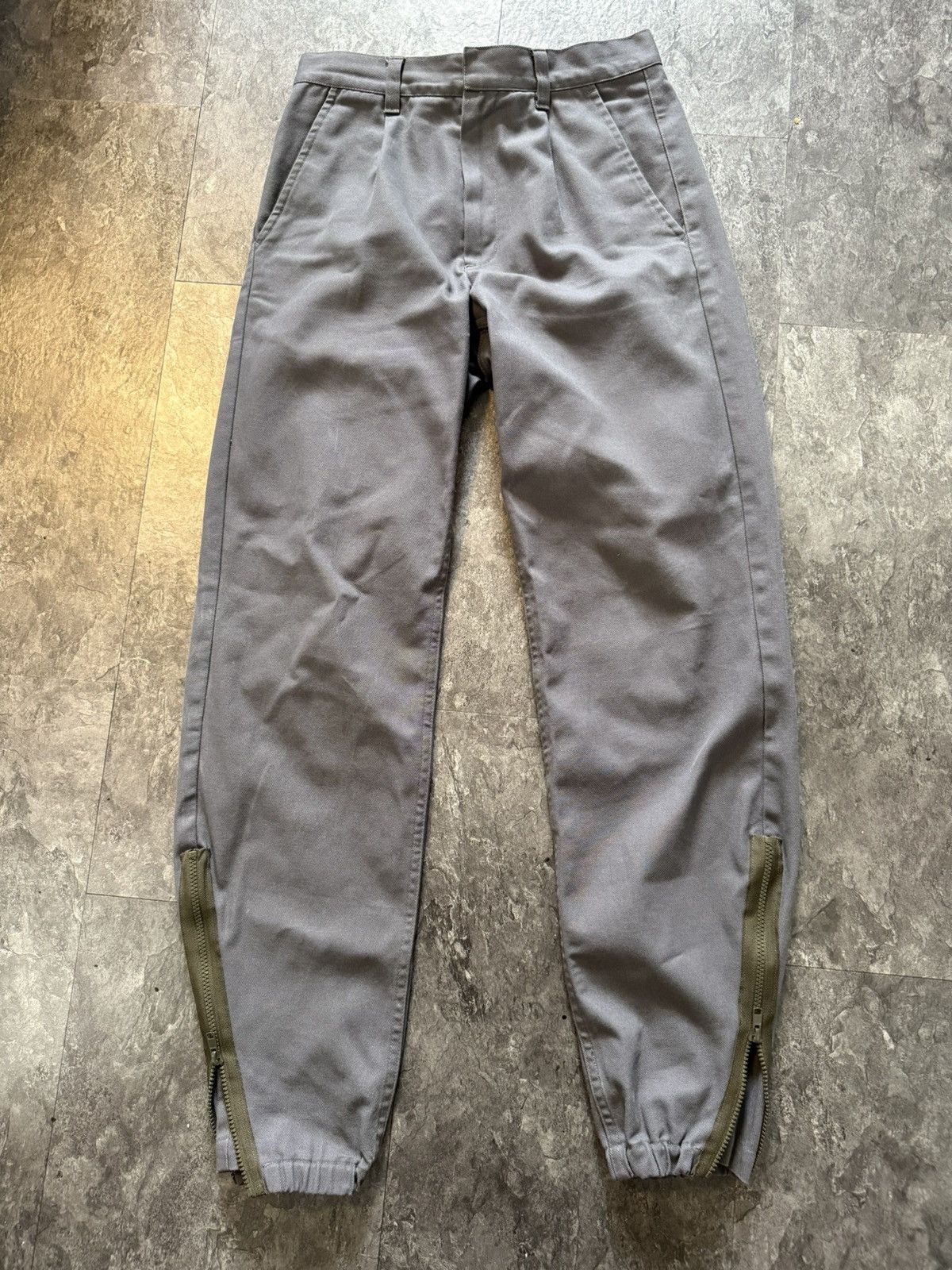 GR10K AW20 Klopman Challenger Twill Gray Pants Size US 32 / EU 48 - 2 Thumbnail