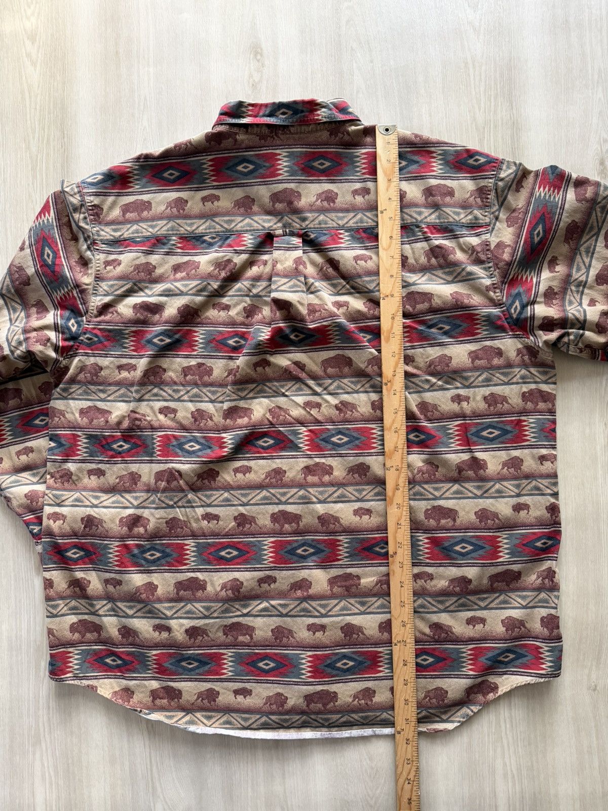 Roundtree & Yorke Vtg Outfitters Roundtree Yorke Aztec Buffalo Southwest XL Size US XL / EU 56 / 4 - 6 Thumbnail