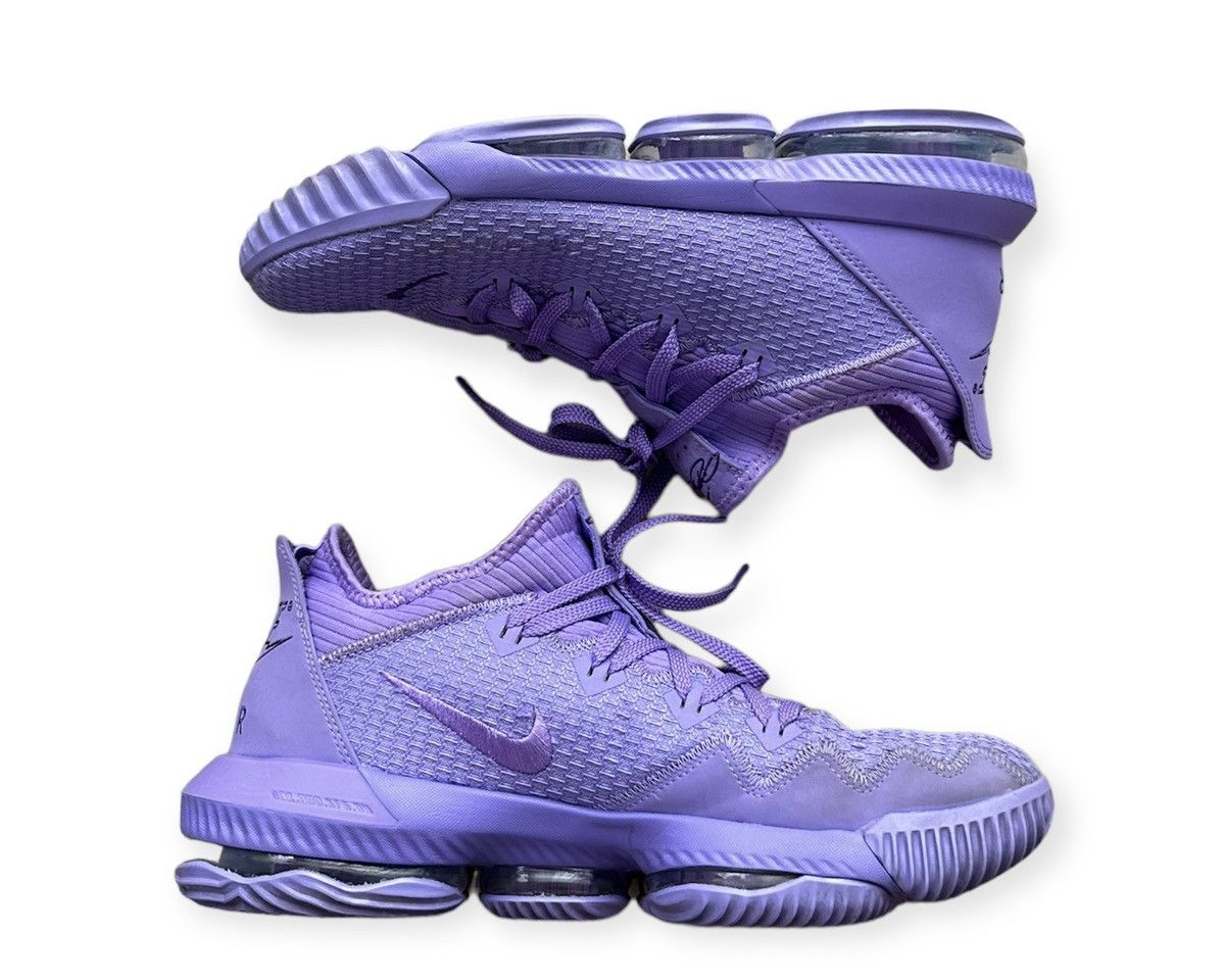 NBA NIKE LEBRON 16 XVI ATOMIC PURPLE Size US 11 / EU 44 - 4 Thumbnail