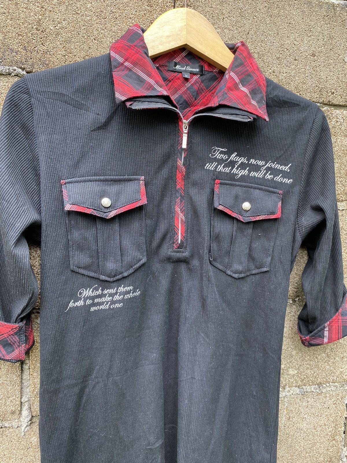 PPFM Mind games poem double layers polo shirts lgb style Size US M / EU 48-50 / 2 - 6 Thumbnail