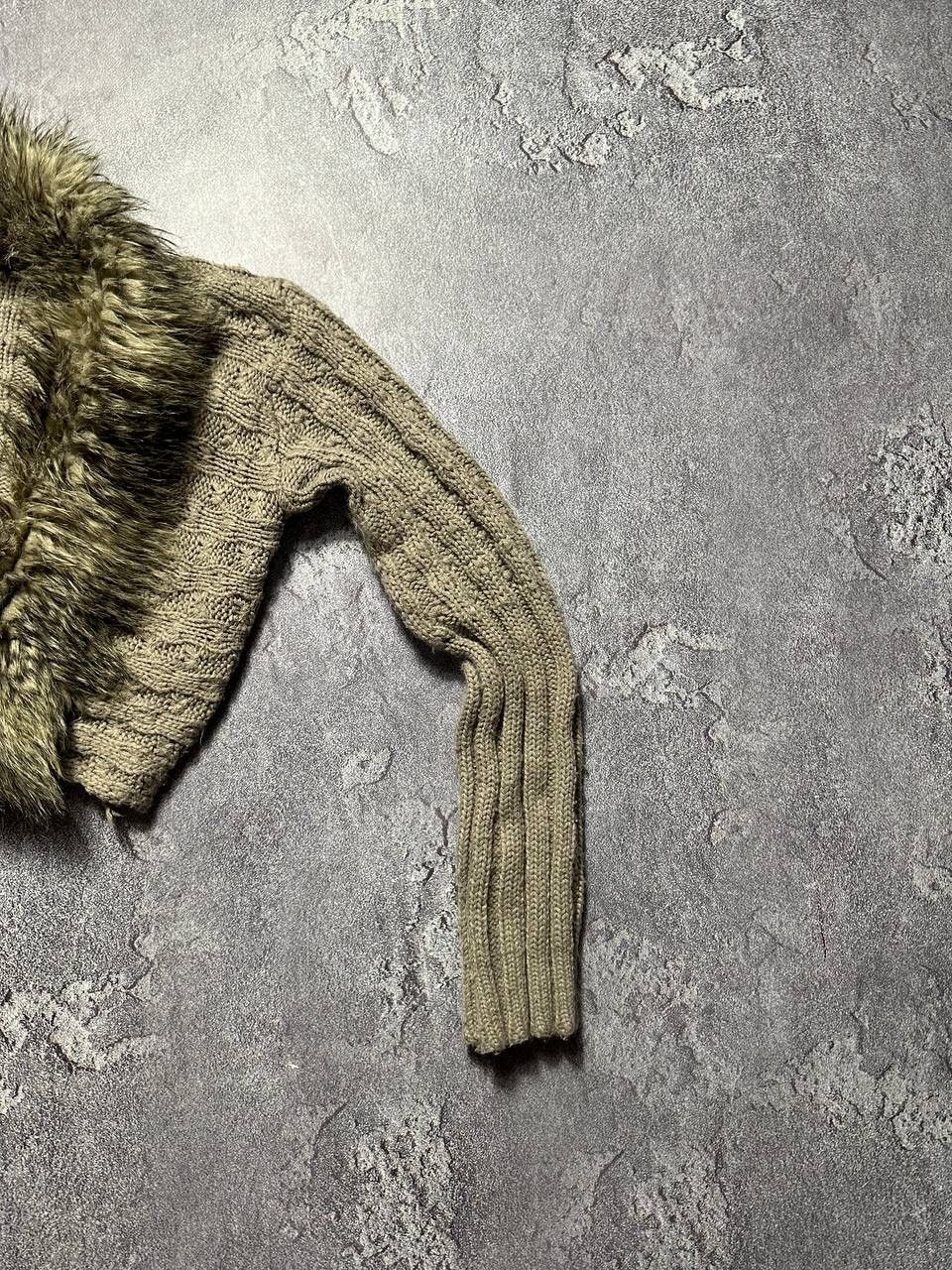 If Six Was Nine × Japanese Brand × Le Grande Bleu (L.G.B.) 💥Crazy Crop Top Faux Fur Women Size M / US 6-8 / IT 42-44 - 4 Thumbnail