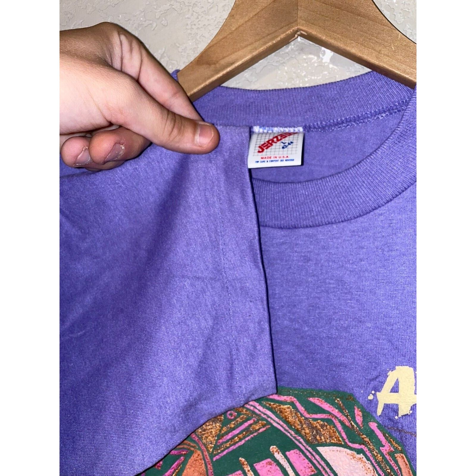 Jerzees Vintage Arizona Native American Shirt Pot Tee VTG 90s Large Size US L / EU 52-54 / 3 - 7 Thumbnail