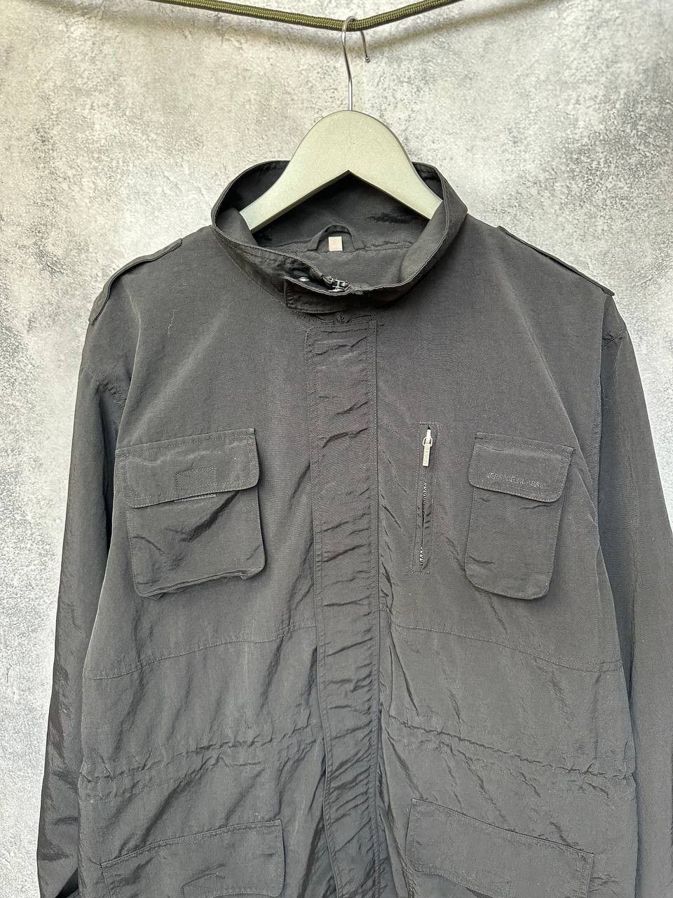 Versace RRP $1265 Versace Classic Black Waterproof Field Rain Jacket Size US L / EU 52-54 / 3 - 5 Thumbnail