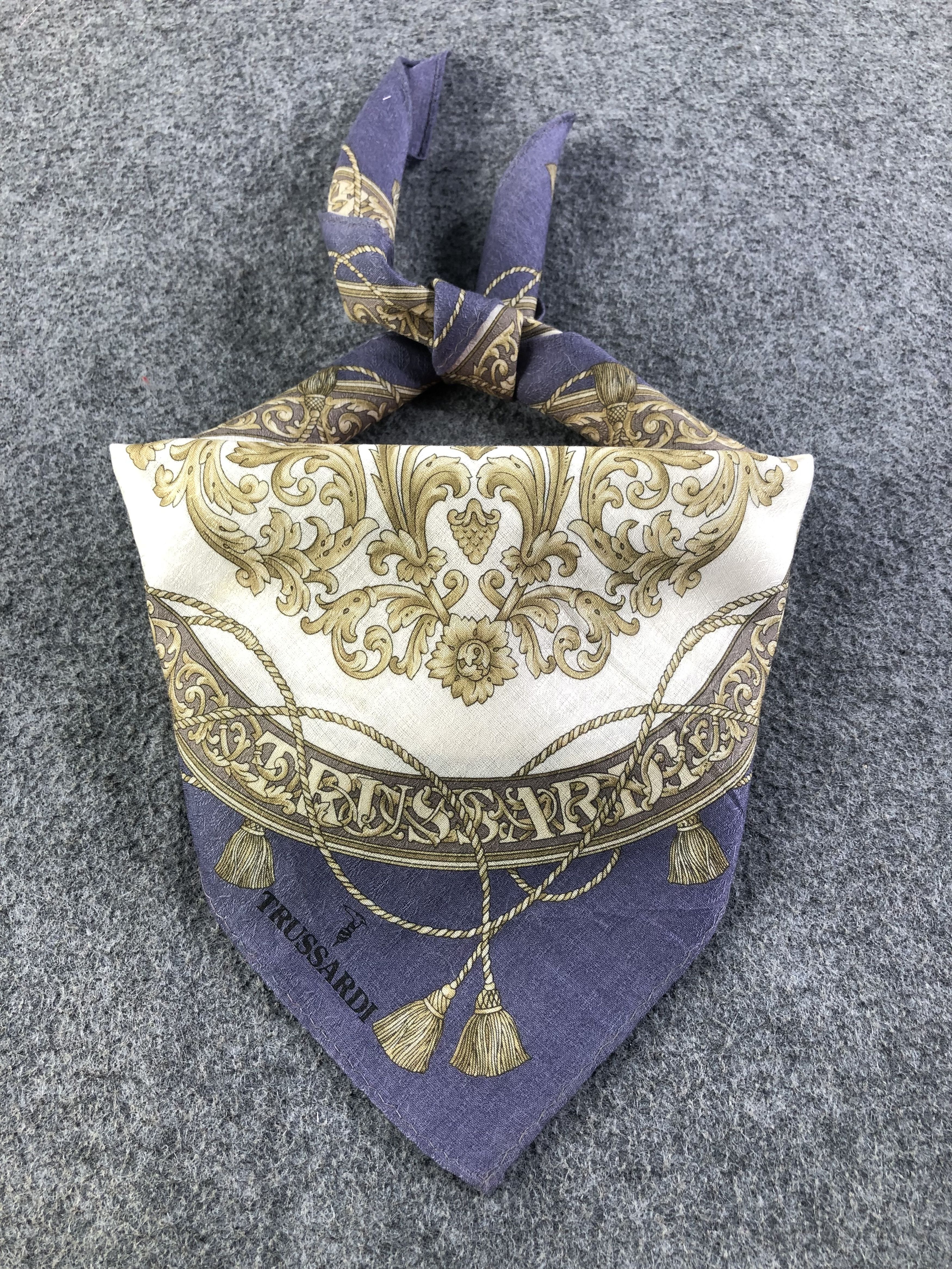 Trussardi × Vintage Trussardi Handkerchief / Bandana / Neckerchief Size ONE SIZE - 1 Thumbnail