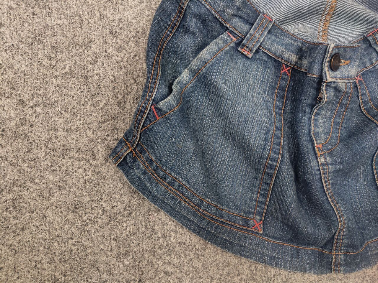 Miss Sixty Miss Sixty Killah Vintage Denim mini Skirt hysteric LGB Size 30" / US 8 / IT 44 - 3 Thumbnail