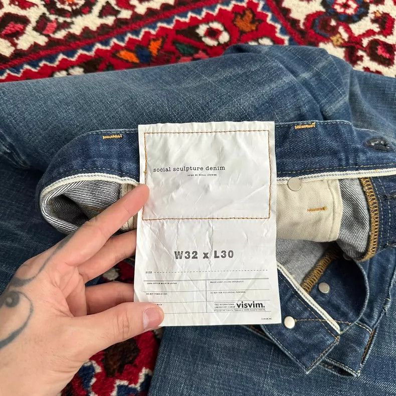 Visvim Visvim Visvim 20AW 16D25 Distressed Denim Pants-2506 Size US 32 / EU 48 - 8 Thumbnail