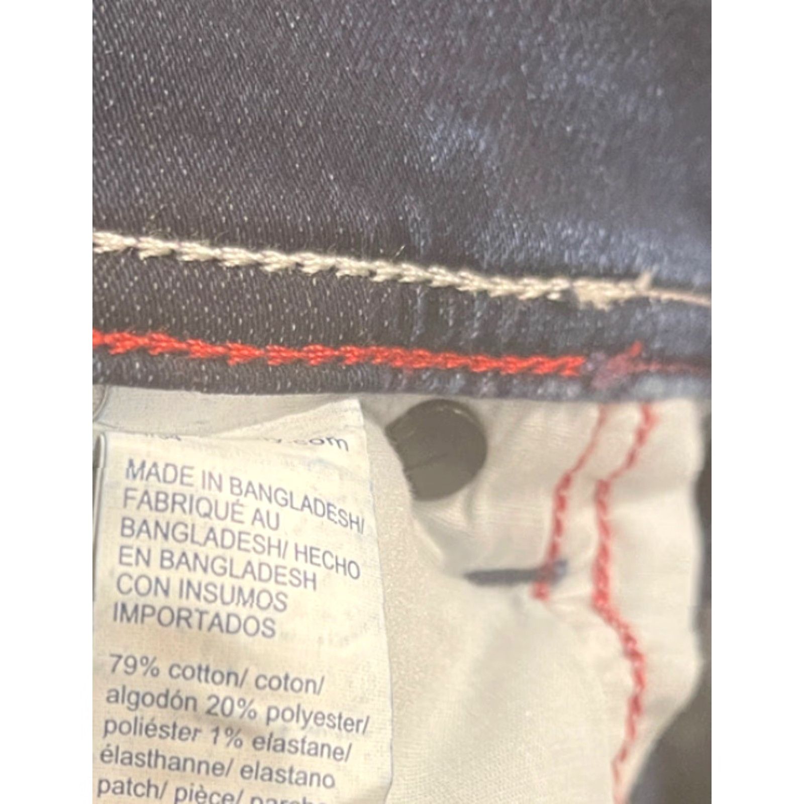 Tommy Hilfiger Tommy Hilfiger Jeans Blue W36 L33 Denton Stretch Straight City Classic Designer Denim Bag Room? Size US 36 / EU 52 - 7 Thumbnail