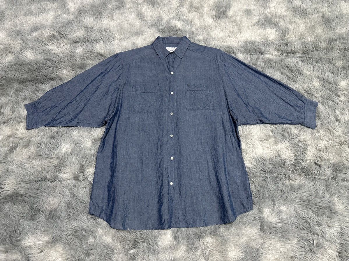 Yohji Yamamoto 🔥1992 Vintage Ined By Yohji Yamamoto Shirt Loose Fit Size US XL / EU 56 / 4 - 3 Thumbnail