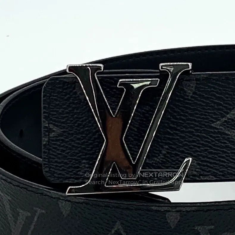 Louis Vuitton Louis Vuitton Black logo presbyopic full print smooth buck Size ONE SIZE - 3 Thumbnail