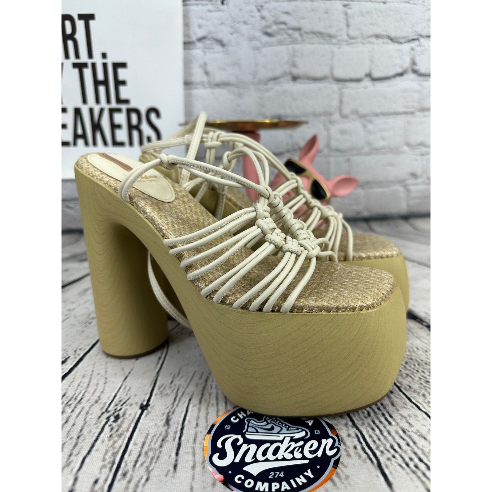 Sam Edelman Sam Edelman Gia Platform Sandals Womens 7 EU 37 Strappy Heel Size US 7 / IT 37 - 5 Thumbnail