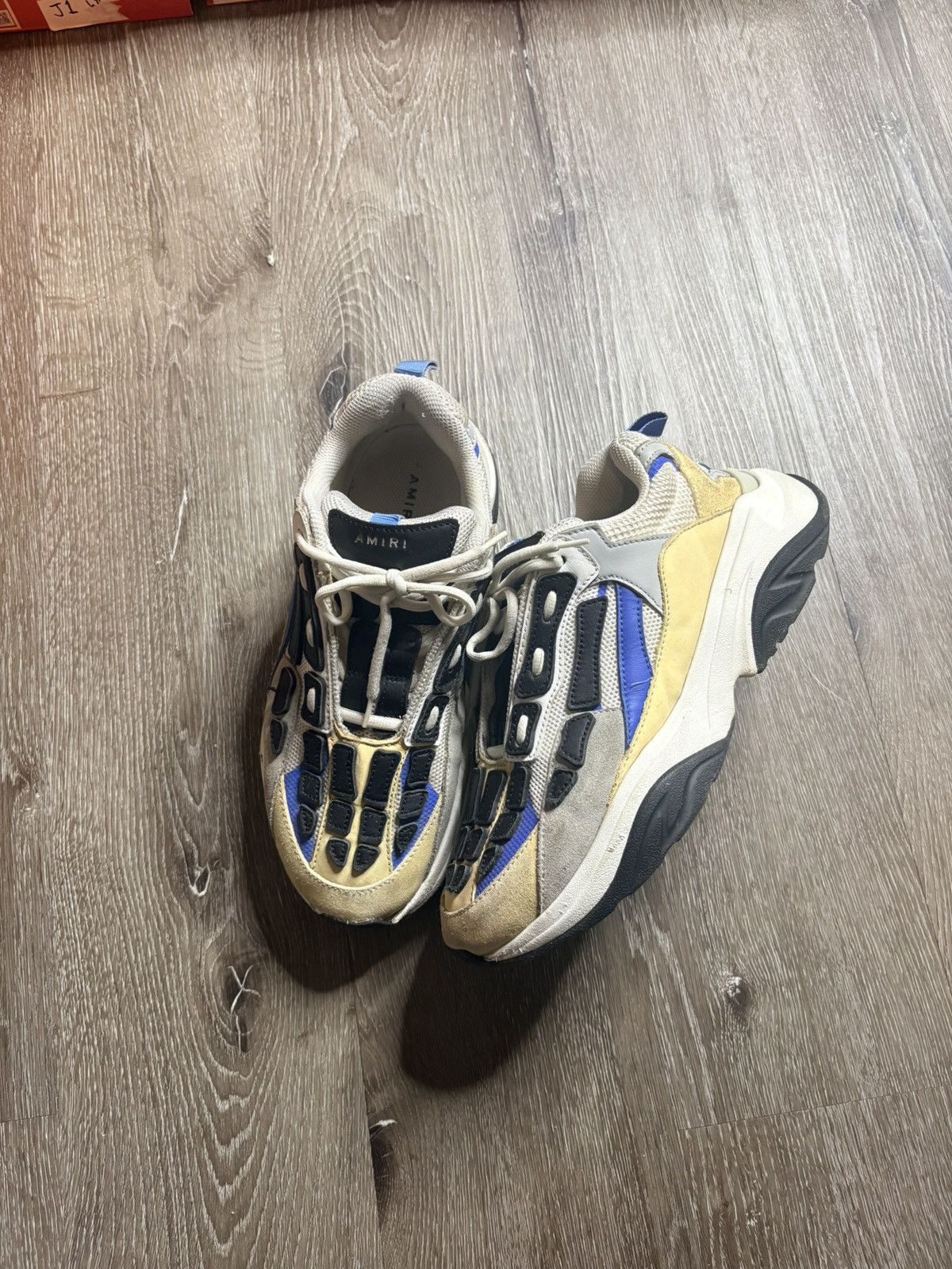 Amiri Bone Runners Blue/Grey/Beige
