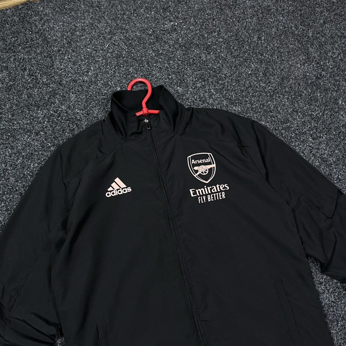 Adidas adidas Arsenal Soccer/Football Sports Jacket Black Size US S / EU 44-46 / 1 - 4 Thumbnail