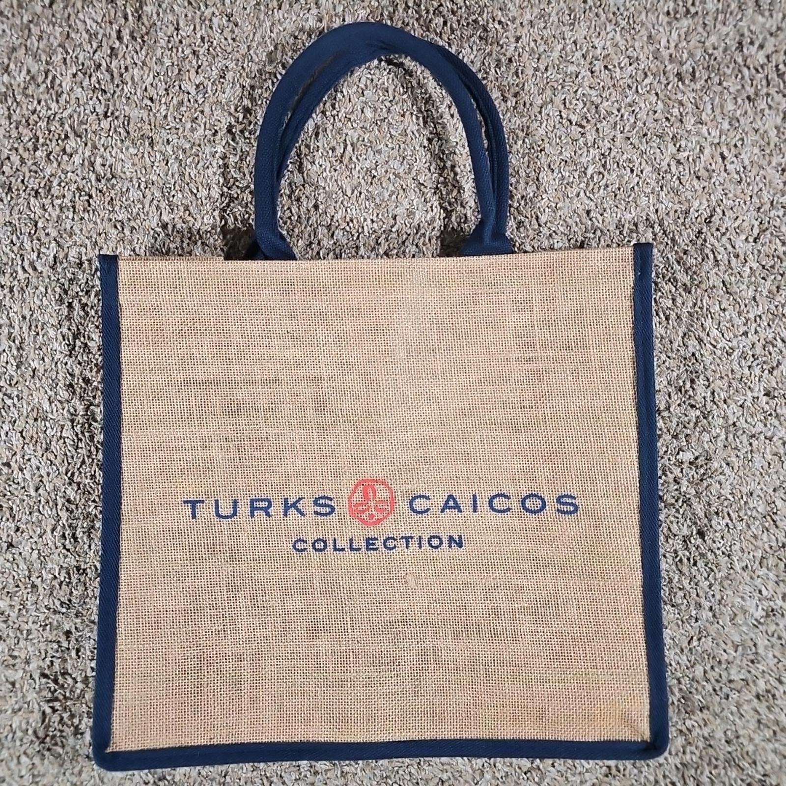 Other Turks & Caicos Woven Burlap Tote Bag Size ONE SIZE - 1 Thumbnail