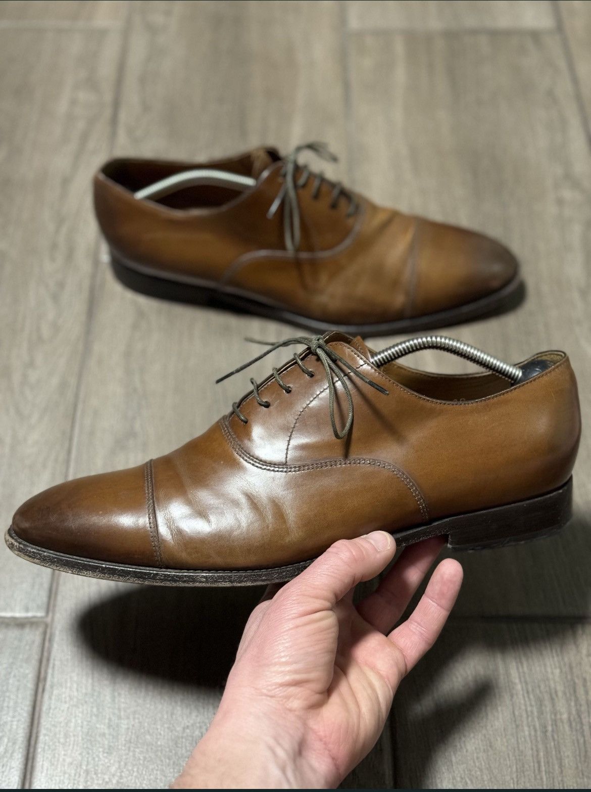 Boggi Boggi milano leather oxford shoes classic formal size 44 Size US 10.5 / EU 43-44 - 2 Thumbnail