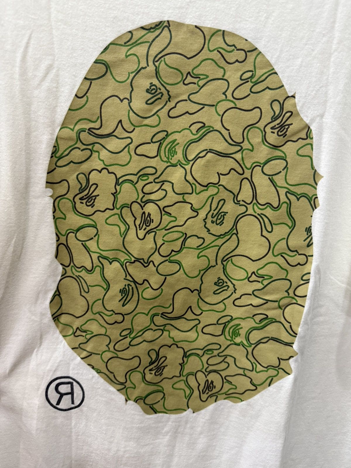 Bape BAPE HEAD big logo t shirt vintage 90/00s Size US L / EU 52-54 / 3 - 2 Thumbnail