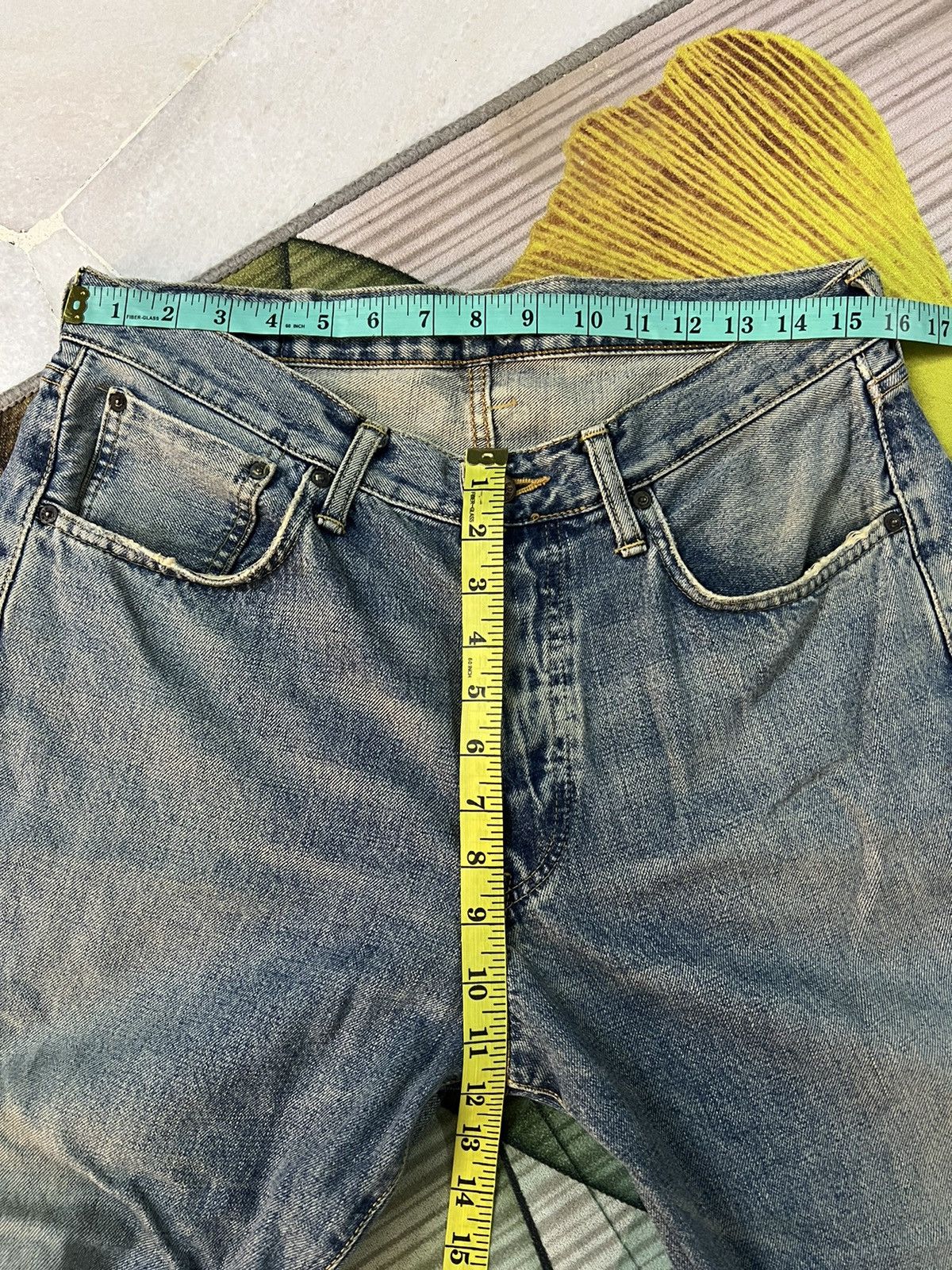Edwin × If Six Was Nine × Japanese Brand VINTAGE EDWIN 505x SELVEDGE BAGGY JEANS Size US 31 - 14 Thumbnail