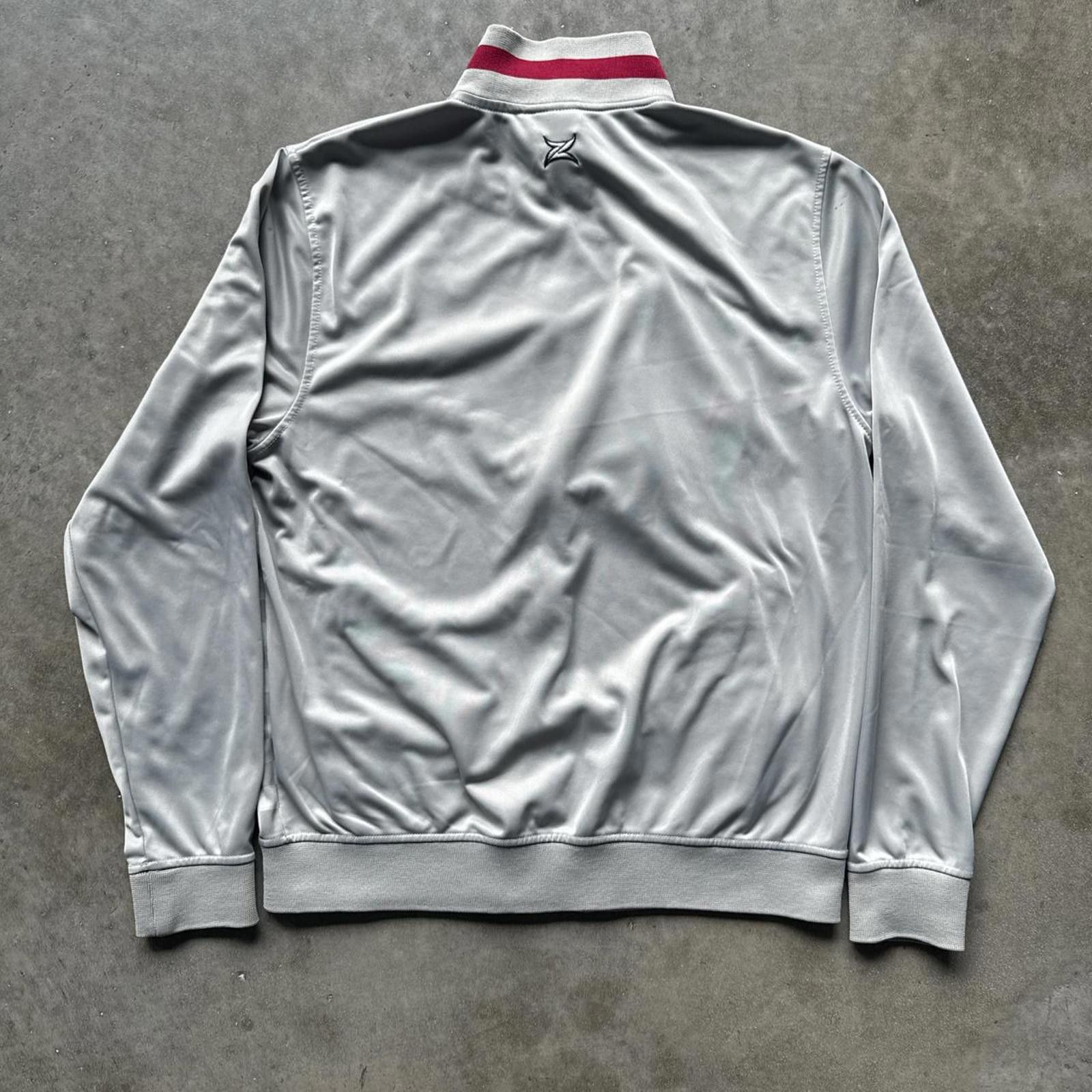 NBA Zip Up Y2K Checkers Miami Heat Full Zip Up Metalic Jacket Size US L / EU 52-54 / 3 - 2 Thumbnail