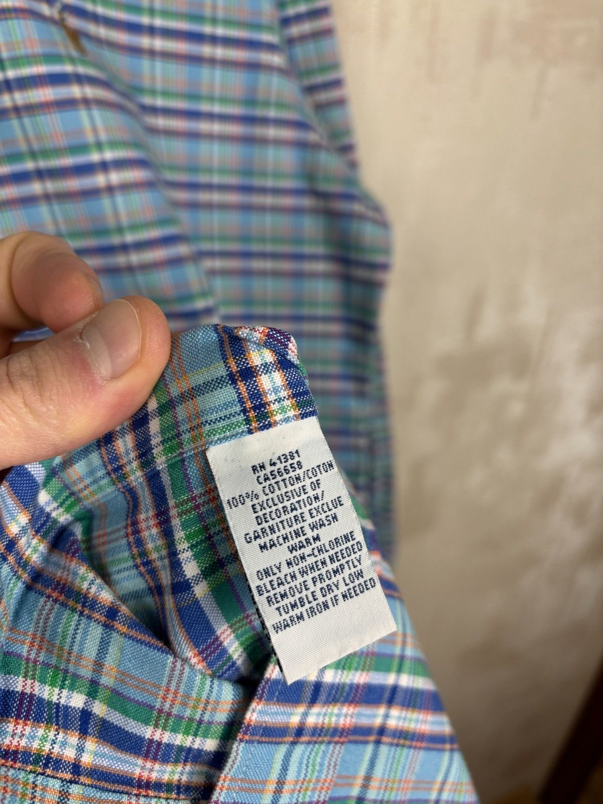 Ralph Lauren Ralph Lauren Check Long Sleeve Shirt Button Down Size US L / EU 52-54 / 3 - 9 Thumbnail