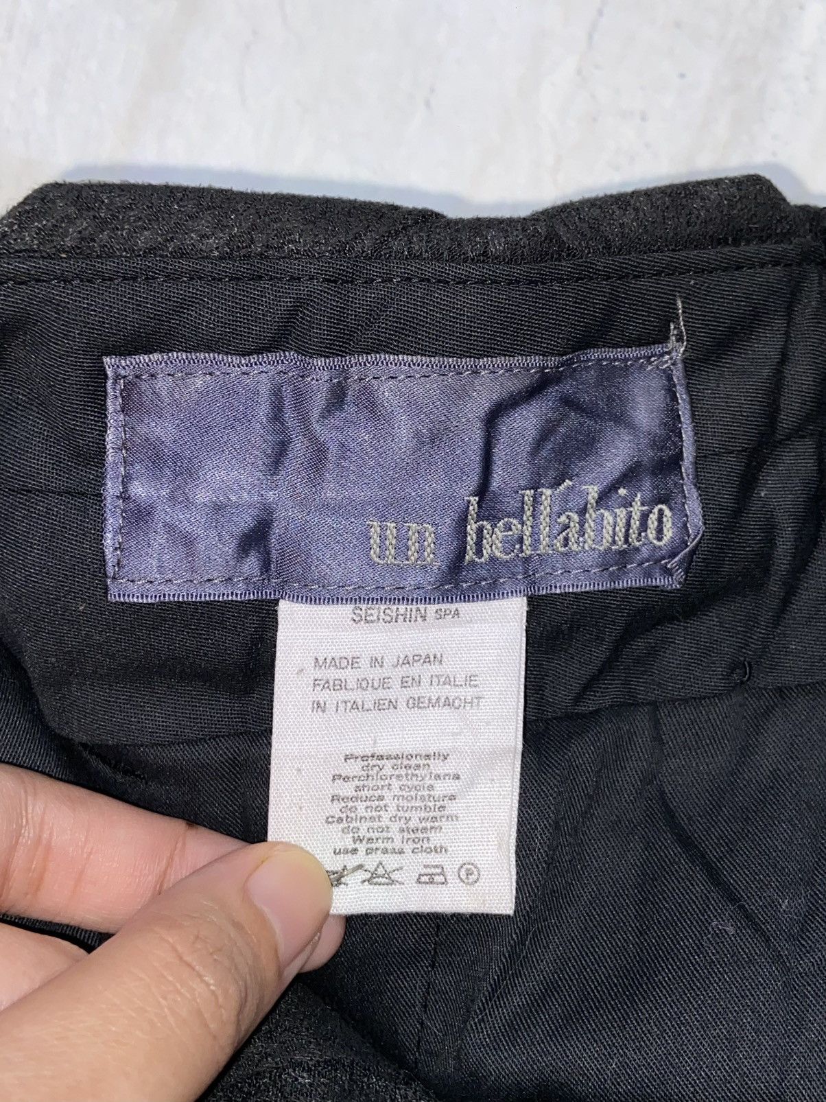 Designer × Japanese Brand × Yohji Yamamoto UN BELLABITO Long Pants Size US 26 / EU 42 - 14 Thumbnail