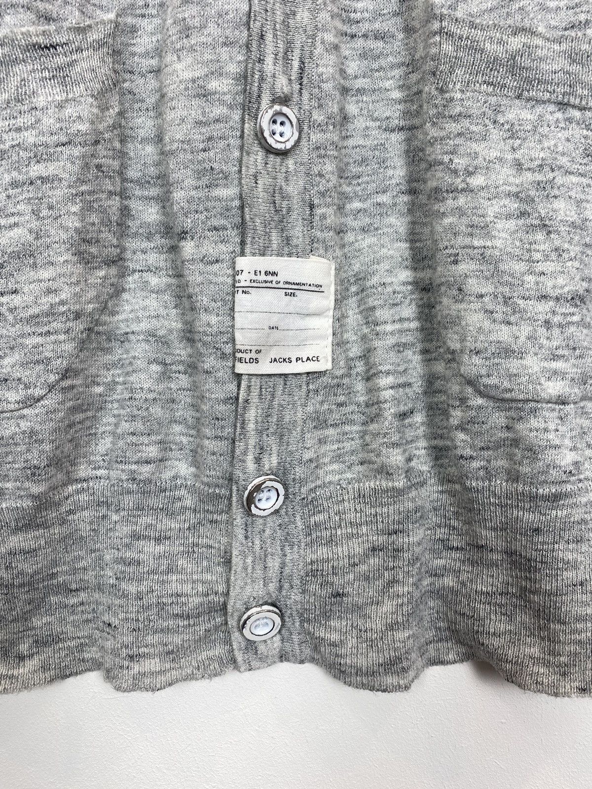 Allsaints Allsaints Buttons Up Knitted Jumper Sweater Size M Top Grey Size US M / EU 48-50 / 2 - 4 Thumbnail