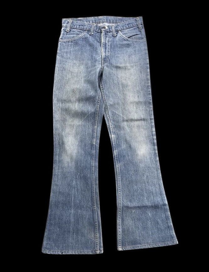 FLARED‼️‼️VINTAGE 70s LEVIS 646 ORANGE TAB