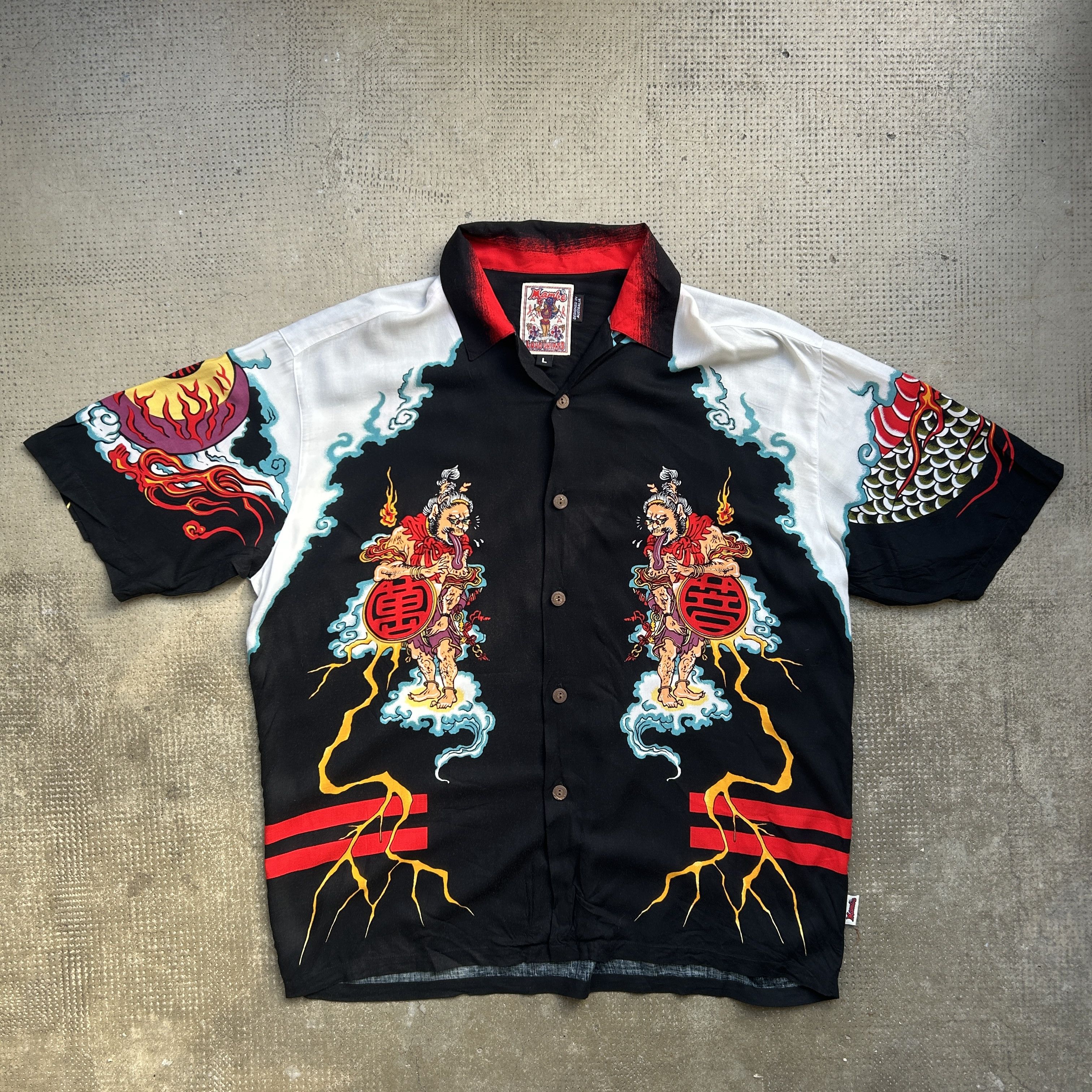 Mambo Vintage rare Mambo Samurai Rockin Jelly Bean Mononoke Size US L / EU 52-54 / 3 - 2 Thumbnail