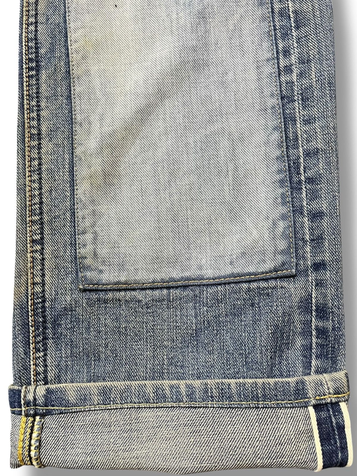 Lee Vintage Lee X TMT Selvedge Sashiko Boro Denim Size US 34 / EU 50 - 5 Thumbnail