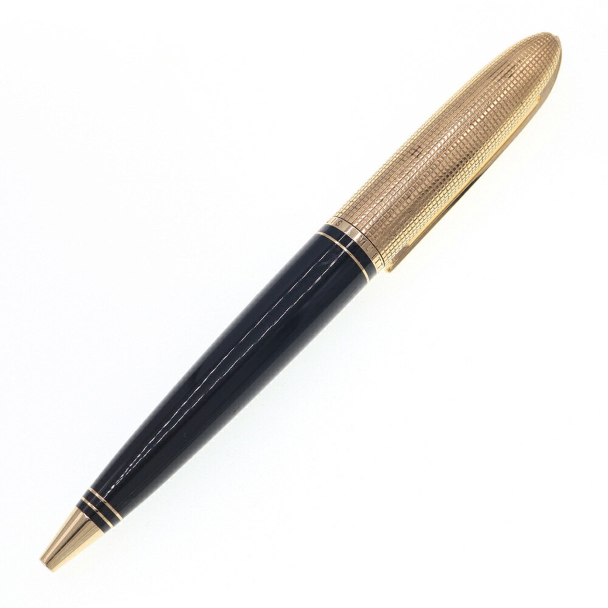 Louis Vuitton Louis Vuitton Ballpoint Pen Doc Lacquer N76602 Gold Black Twist Rotating Men's LOUIS VUITTON Size ONE SIZE - 1 Thumbnail