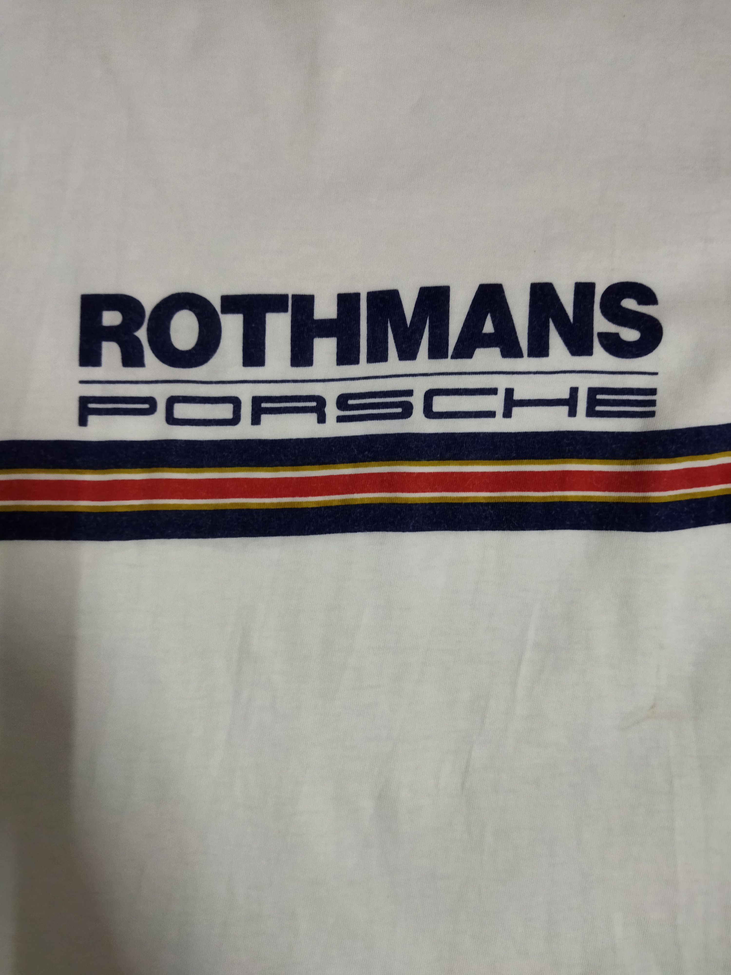 Vintage Vintage Rothmans Porsche Tee Size US S / EU 44-46 / 1 - 4 Thumbnail