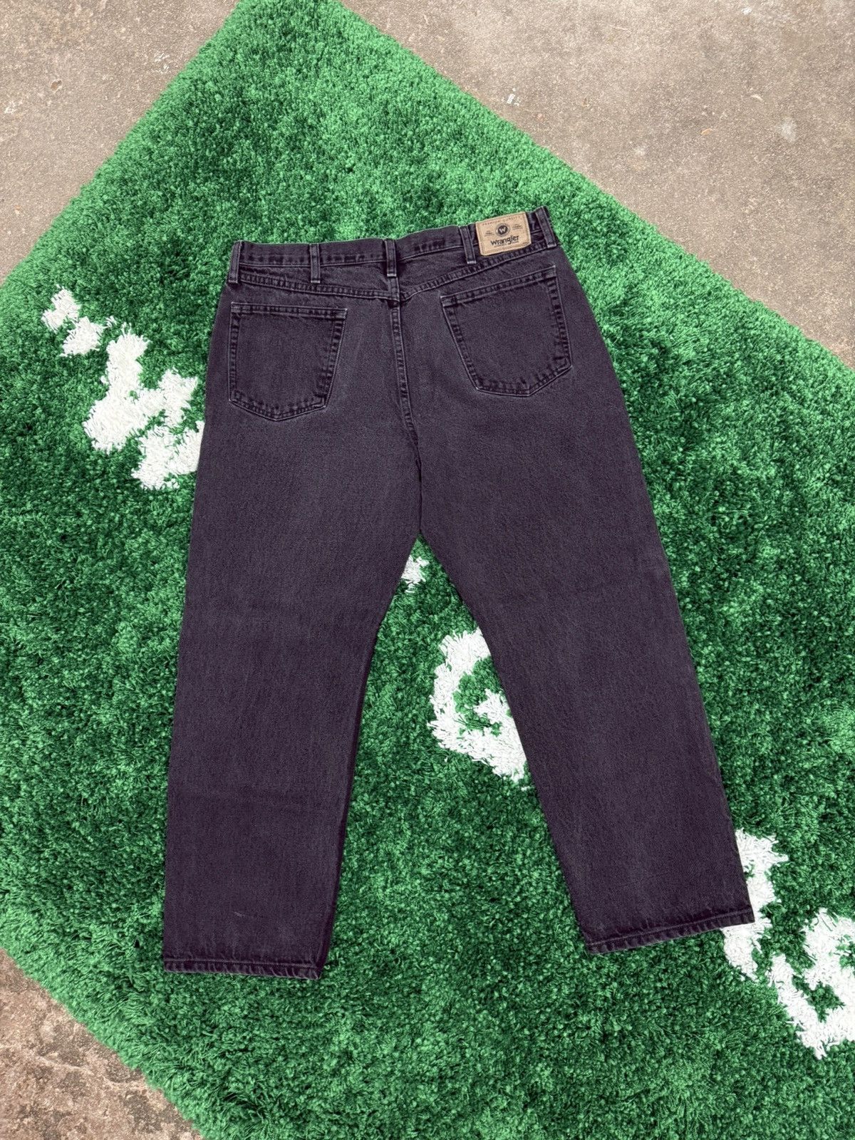 Vintage × Wrangler Vintage Wrangler Black Classic Denim Jeans Sz. 38 Size US 38 / EU 54 - 1 Thumbnail