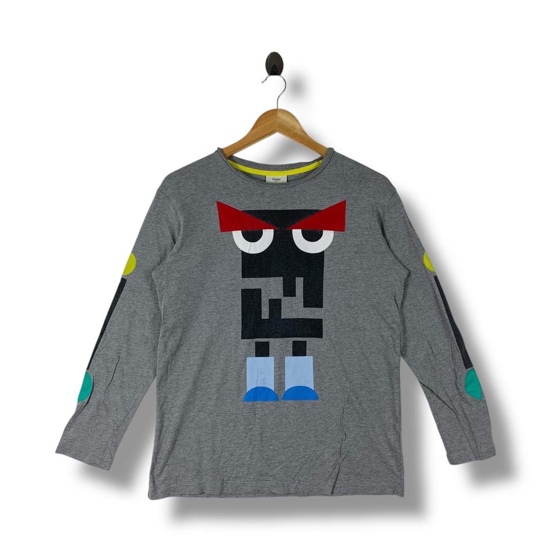 FENDI Roma big spellout designer tee