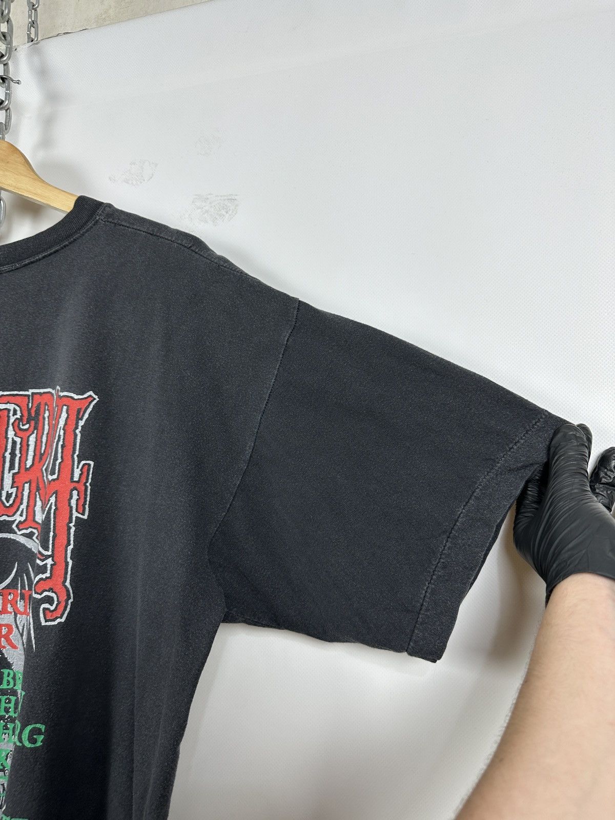 Band Tees 1992 Vintage Sepultura Third World Posse Tour T-Shirt Size US XL / EU 56 / 4 - 20 Thumbnail