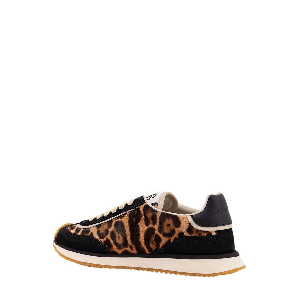 DOLCE&GABBANA DG Cushion Brown/Black Sneakers New (Women's s