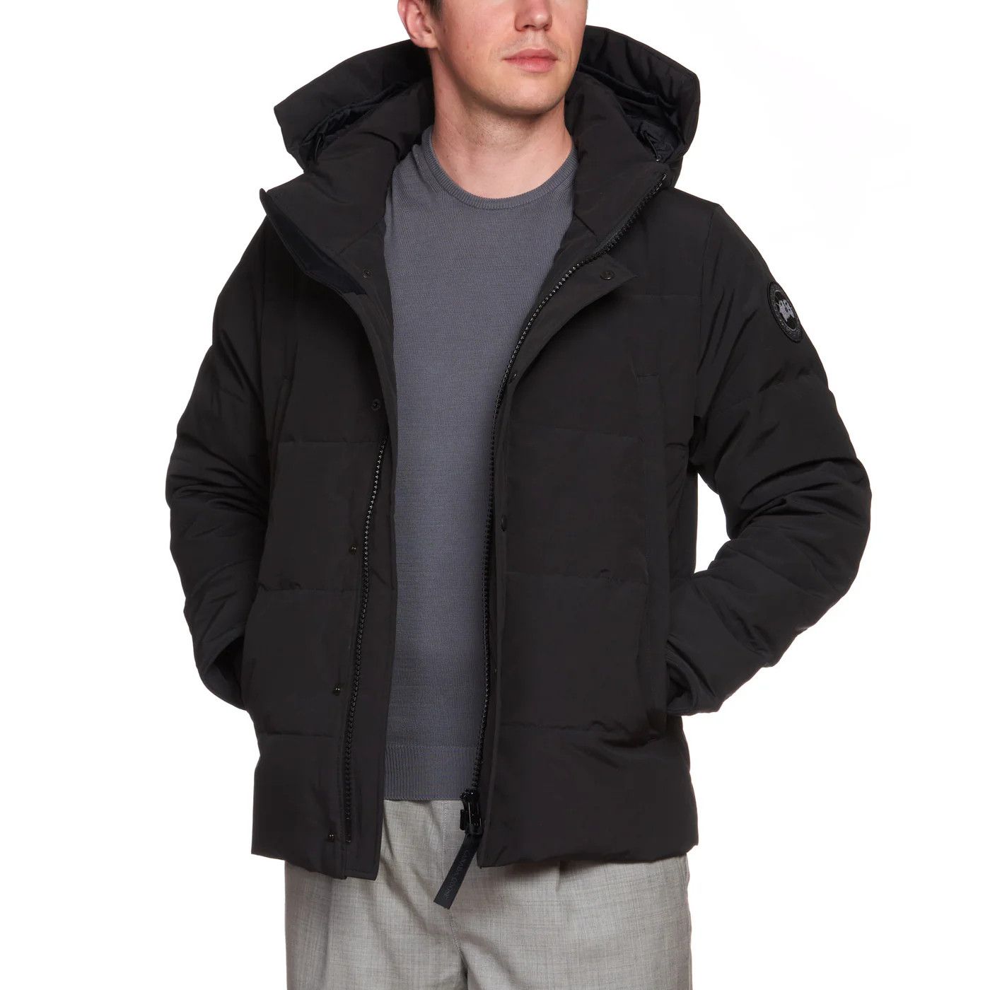 Canada Goose CANADA GOOSE Wyndham Black Label 2048MB 61 Black Down Jacket Size US XL / EU 56 / 4 - 1 Thumbnail