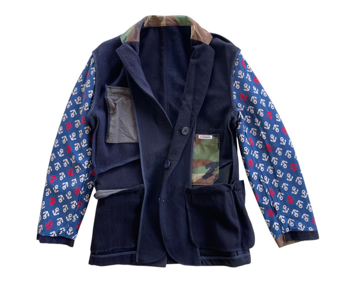 HOLLYWOOD RANCH MARKET H.Ranch Market Remake Patchwork Jacket Size US M / EU 48-50 / 2 - 13 Thumbnail