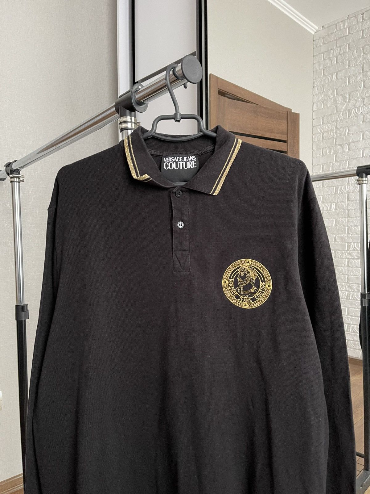 Versace Jeans Couture Versace Jeans Couture Polo Long Sleeve Sweatshirt Size US XXL / EU 58 / 5 - 5 Thumbnail