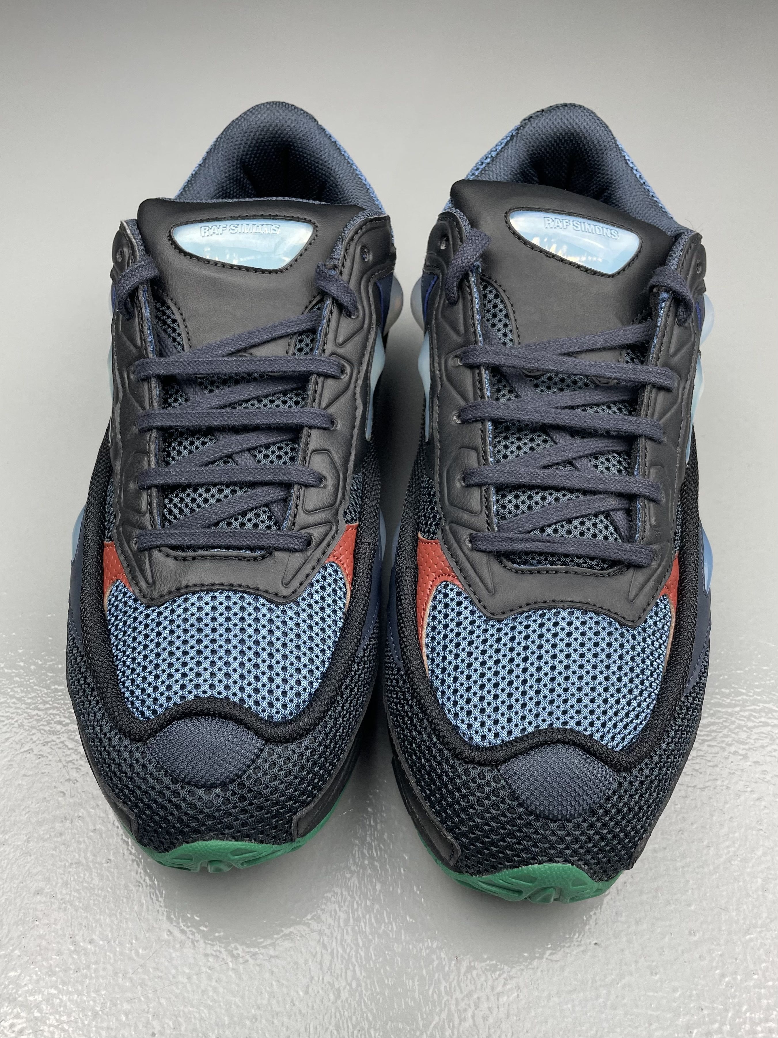 Raf Simons adidas X Raf Simons S/S 2017 Ozweego II "Night Marine" Size US 8.5 / EU 41-42 - 2 Thumbnail